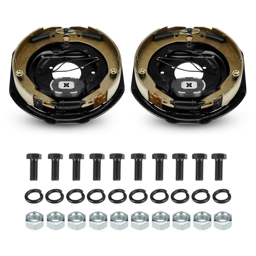 SEHNSUCHT left 12x2 inch electric brake assembly ready for installation with reliable braking response