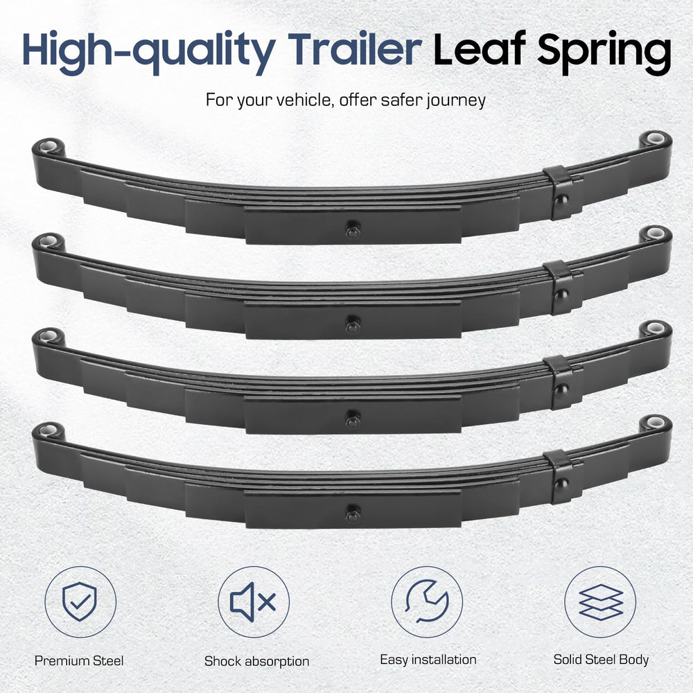 SEHNSUCHT trailer hanger kit with equalizers and straps ensures balanced suspension.