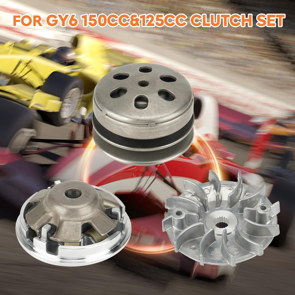 SEHNSUCH variator drive face with 19 teeth for precise shifting.