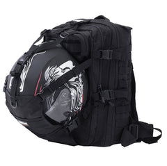 Seibertron waterproof MOLLE helmet holder showing secure gear storage for on-the-go use.