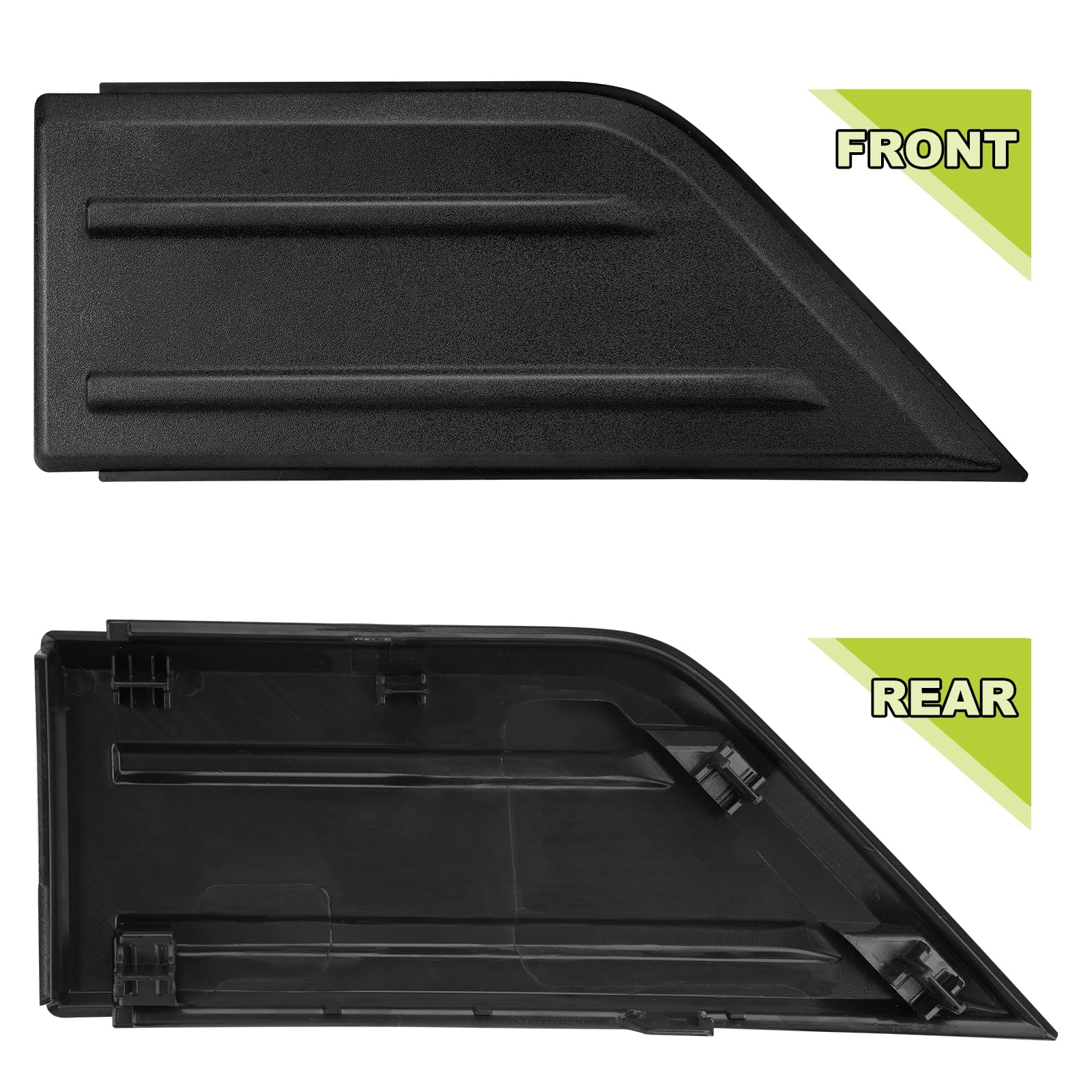 Sejaede F-150 bumper guard compatibility, 2021-2023, matte black look