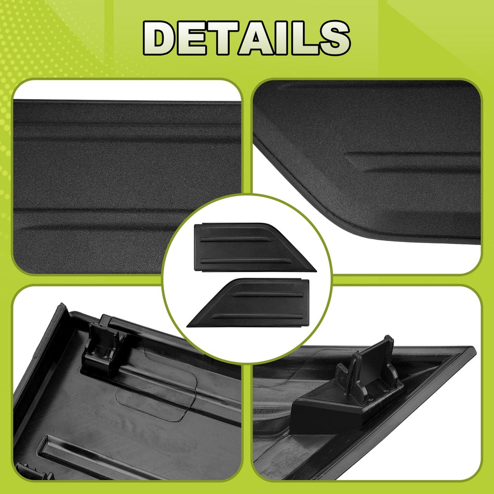 Sejaede front bumper guard installation, matte black, clip-on design