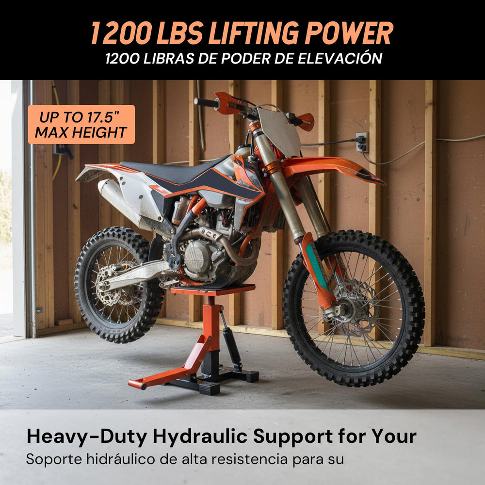 SEKAM dirt bike stand lift pedal enables quick, effortless lifting of bikes.