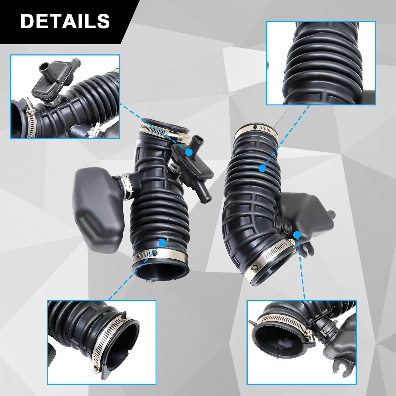 Sekeseauto replacement hose 16576-1CB1A, ready for quick installation.