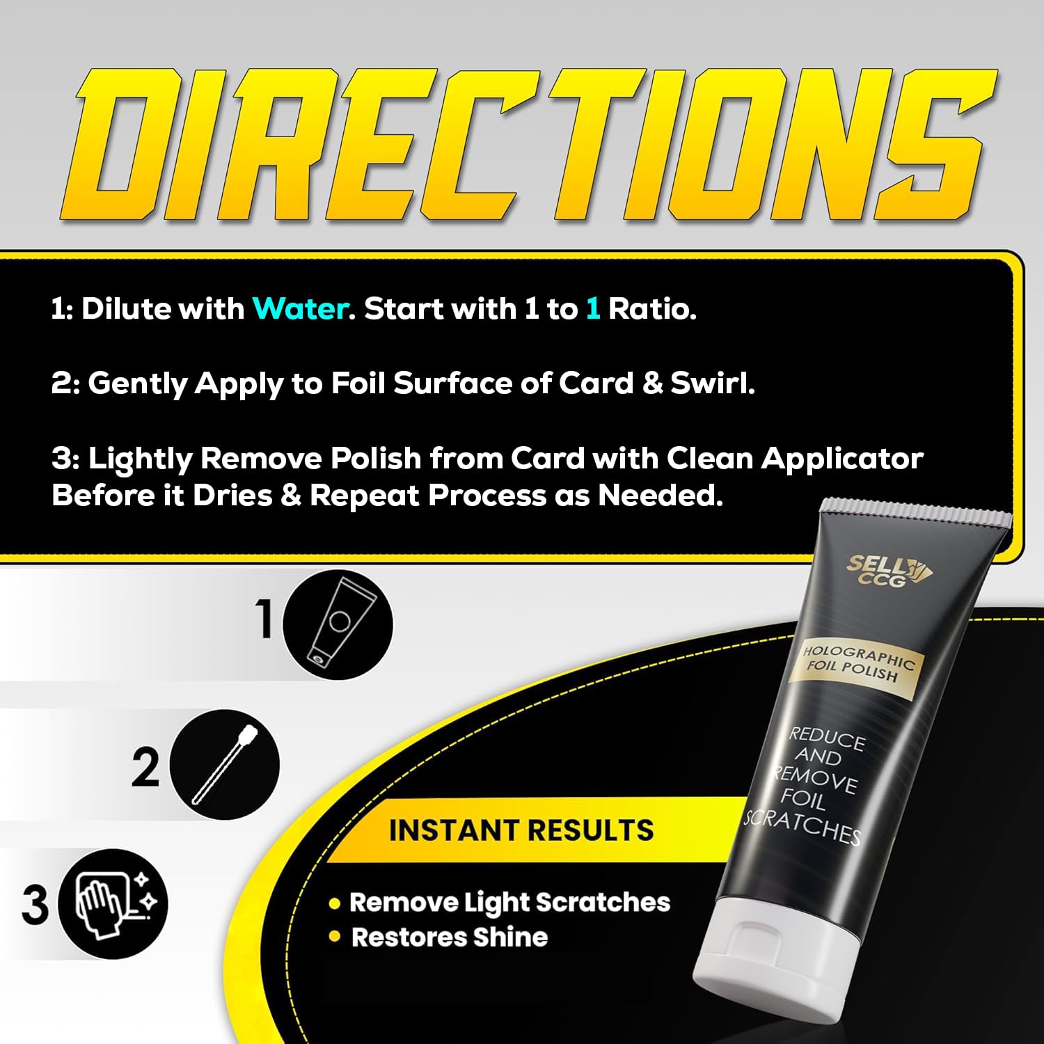 SellCCG polishing kit supports lasting holo card care.