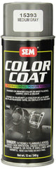 SEM Color Coat Medium Gray bottle pour for durable vinyl color restoration.