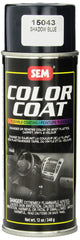 SEM Color Coat Shadow Blue on vinyl surface for fade-resistant color refresh