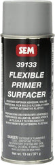 SEM Flexible Primer Surfacer 13oz bottle ready to spray on plastics and bumpers
