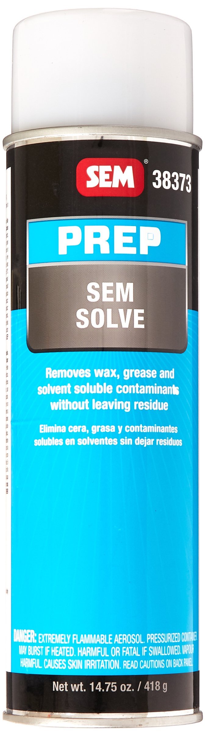 SEM Solve panel cleaner image for refinishing prep, removes grease and wax.