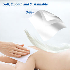 SEMBEM three-ply car tissues provide a soft, comfortable wipe