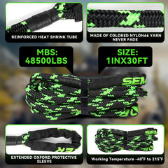 SEMOEER soft shackles pair secured anchors during recoveries