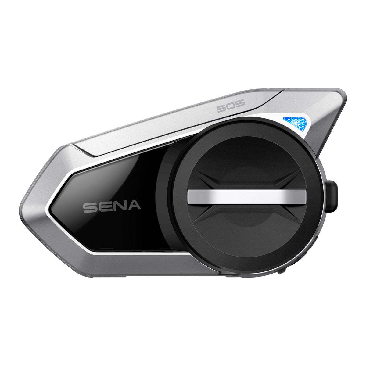 Sena 50S mesh headset front view delivering premium road audio