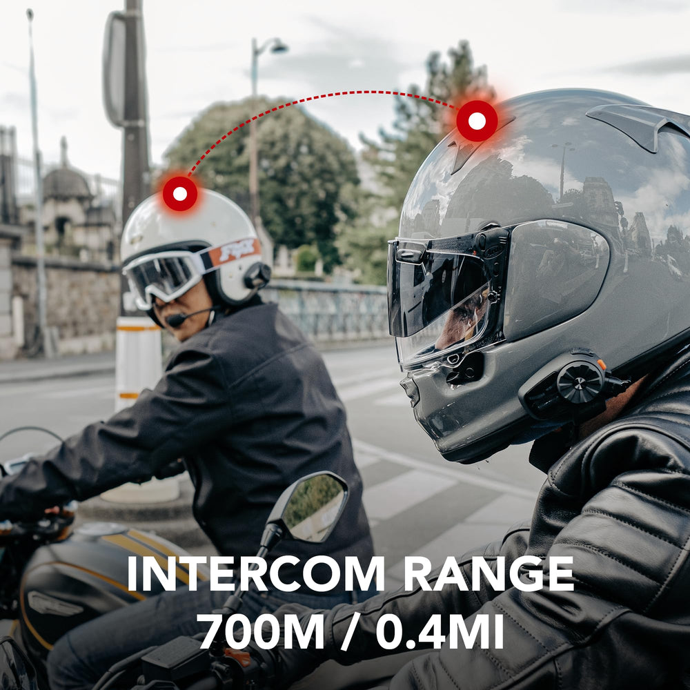 Sena 5S enables music sharing during a group ride