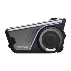 Sena 60S faceplate Smoked Chrome enhances style and rider visibility.