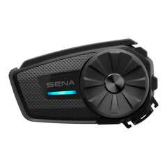 Sena Spider ST1 front view, compact mesh intercom for group rides
