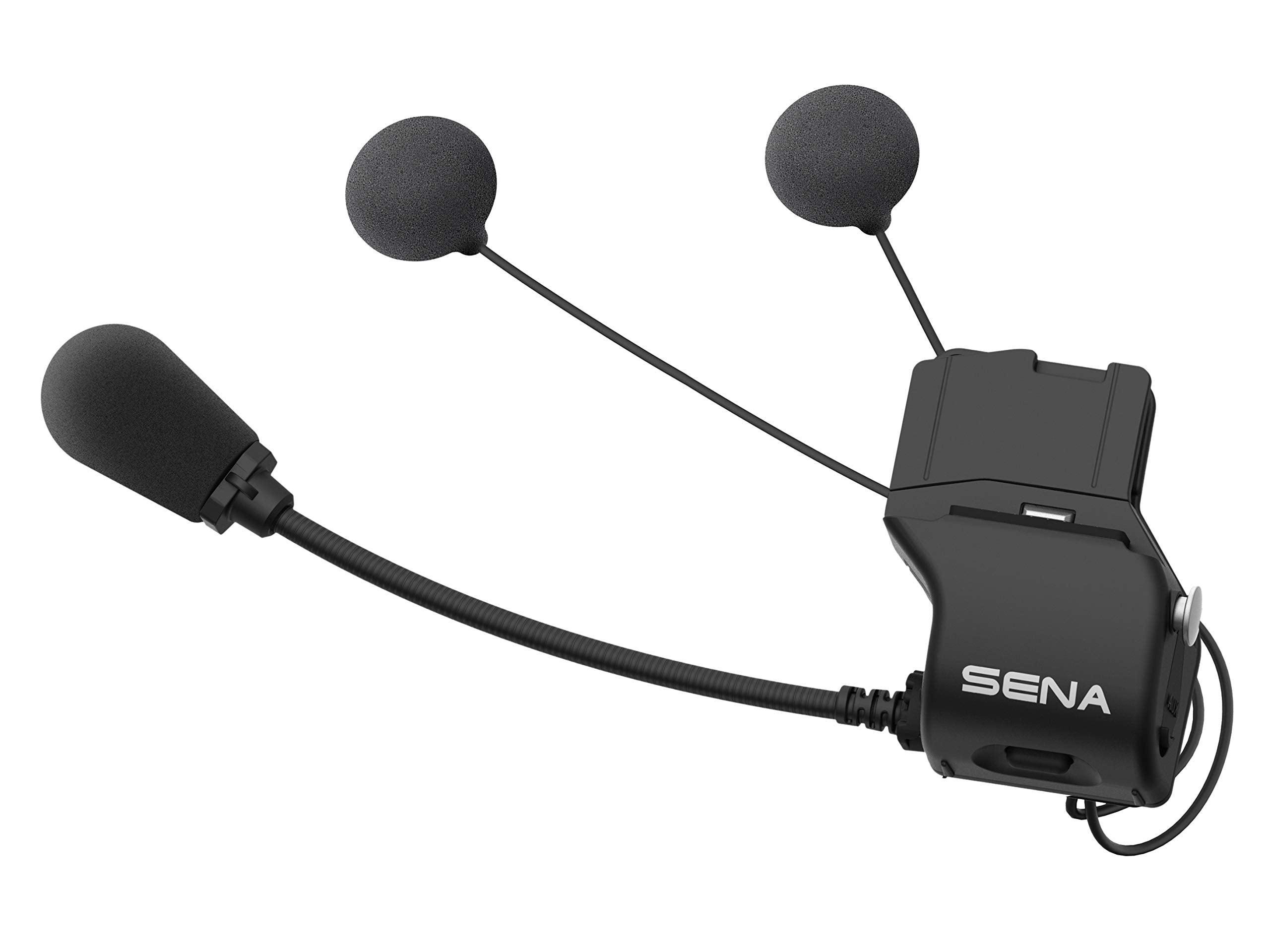 Sena universal helmet clamp kit compatible with 20S, 20S EVO, and 30K for seamless integration