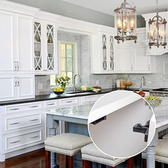 SENENQU easy-install drawer latch with included hardware for quick replacement