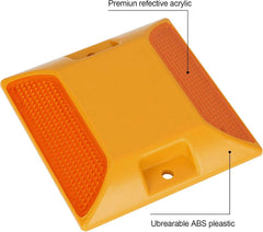 SENENQU pavement marker 4x4-inch clearly marks lanes and improves visibility