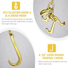 SENKEYFE RTJ cluster hook for versatile mounting on many frames