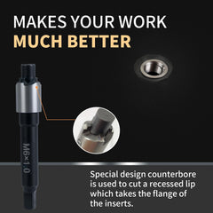 SENNMONN M6x1.0 inserts 10pcs image highlighting durable internal threads
