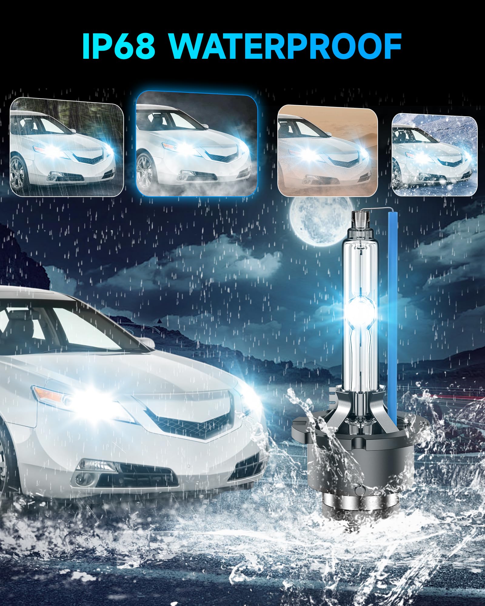 Senrobo quick-start startup reaches full brightness in about one second.