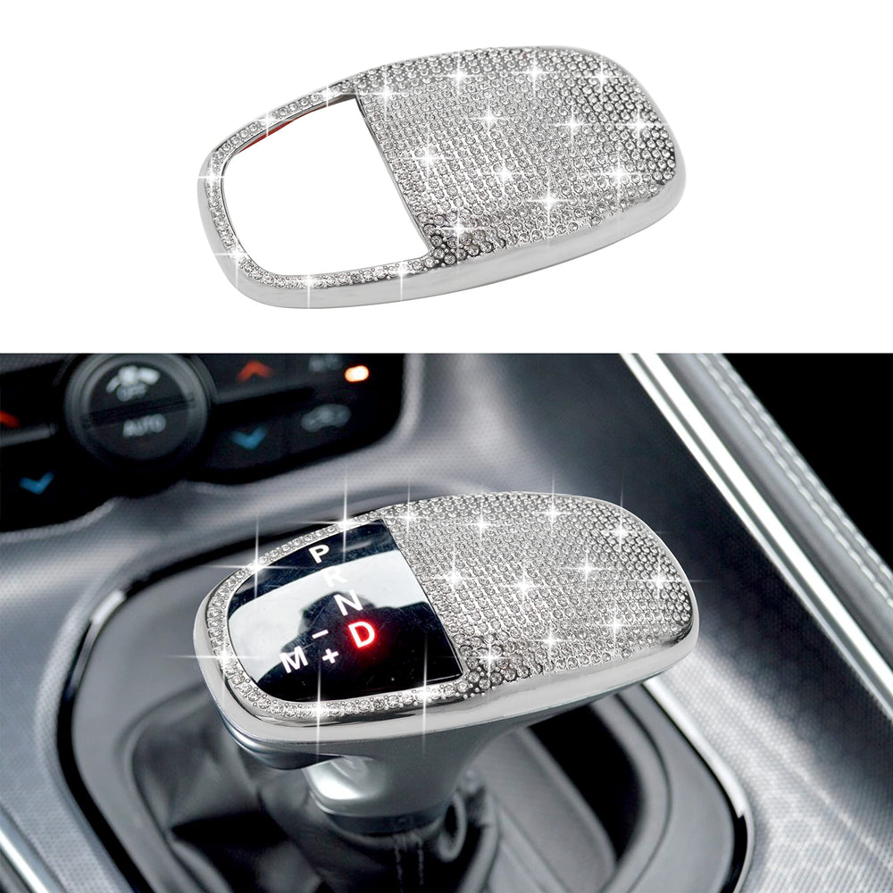 SENSHINE gear shift knob head cover white adds premium style and protection.