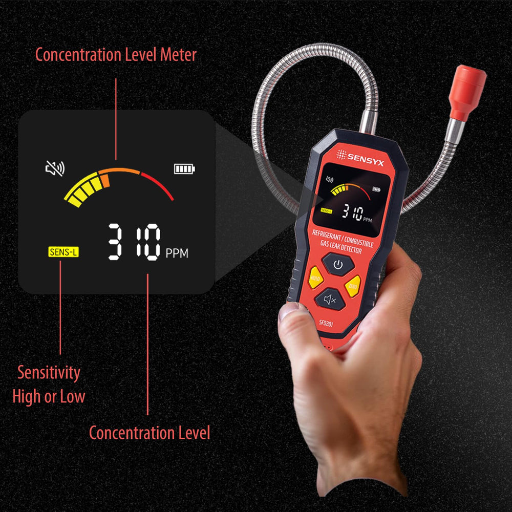 SENSYX rechargeable battery with USB-C charging enables cordless detection on site