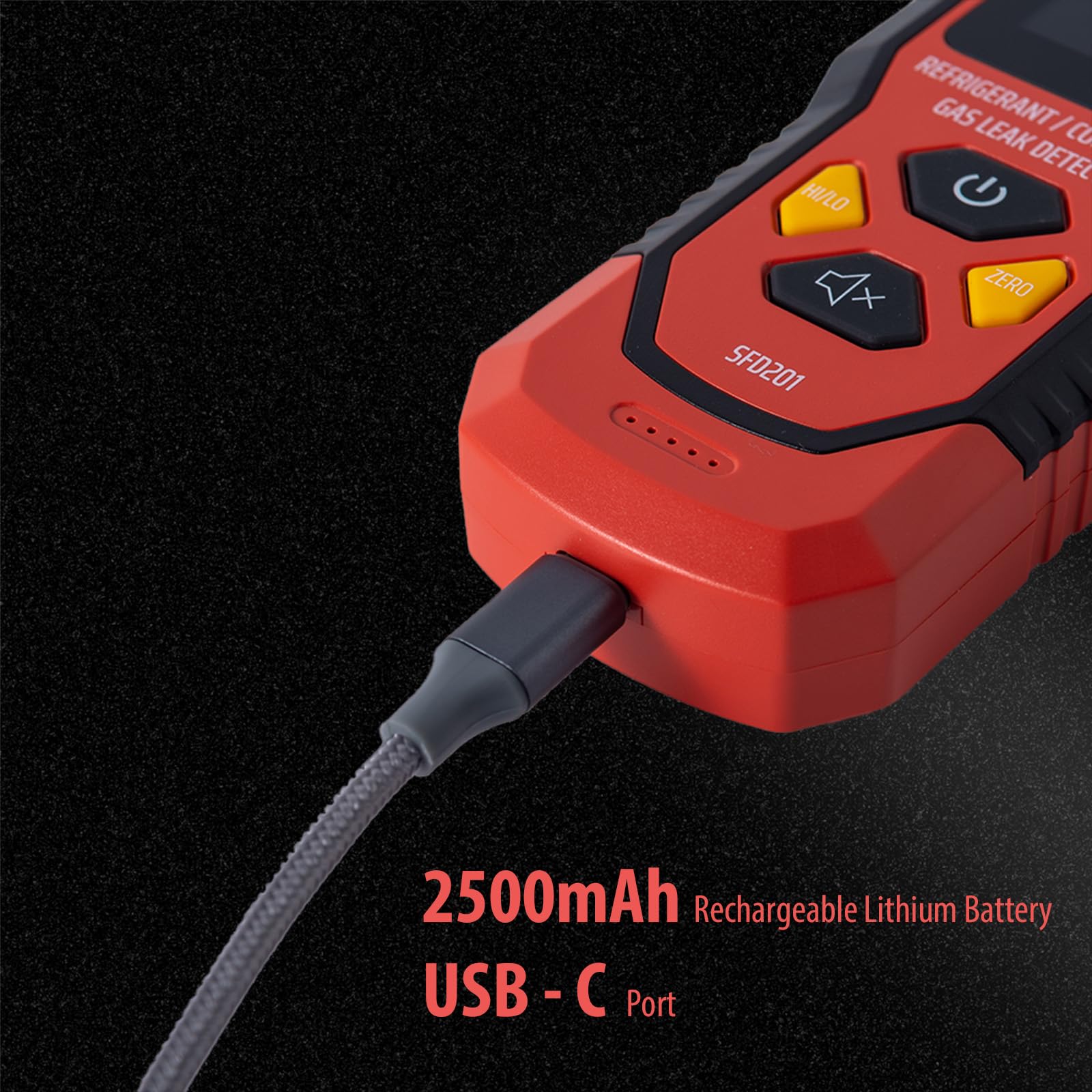 SENSYX SFD201 sensitivity controls with High and Low settings for adaptable sensing
