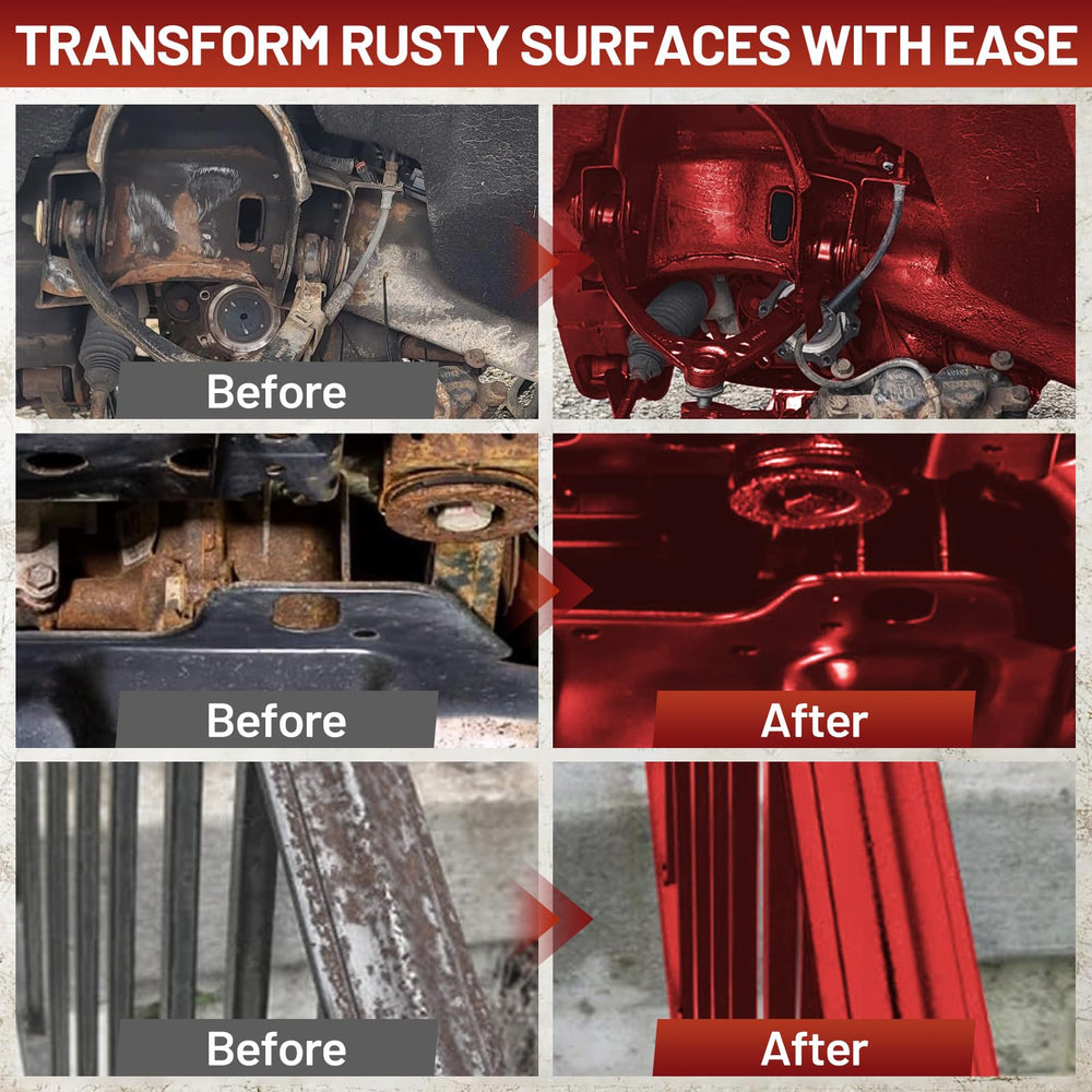 SENVEN Rust-Control high-gloss red finish provides durable, glossy protection