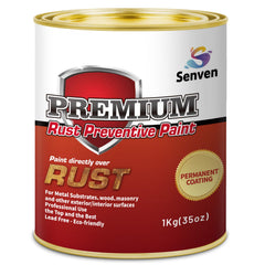 SENVEN Rust-Control bottle pour shows controlled application for metal surfaces