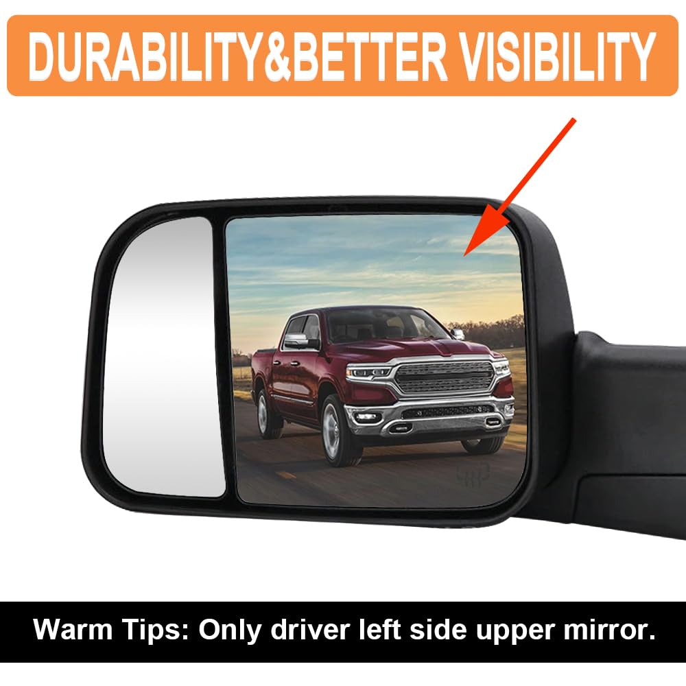 Senzeal package content includes driver-side mirror and four clips.