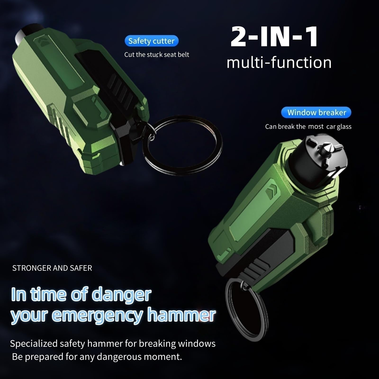 Seoulish compact 2-in-1 tool boosts car safety on the go.