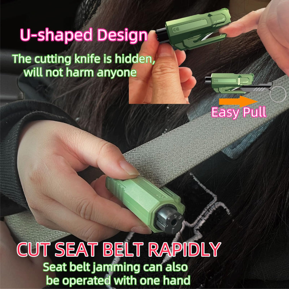 Seoulish portable keychain keeps emergency tool within reach.