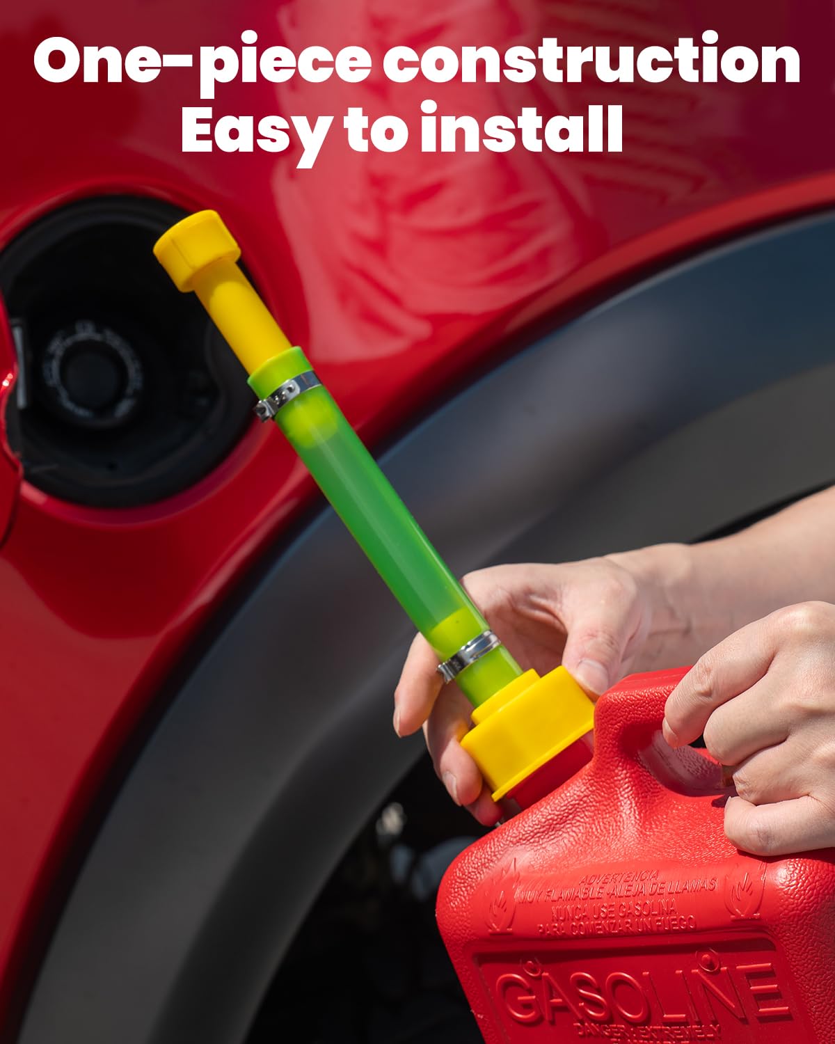 Seppicsa one-piece spout requires no assembly