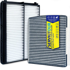 SERVKITOUR engine filter packaging demonstrates exact fit and clear labeling for easy replacement.
