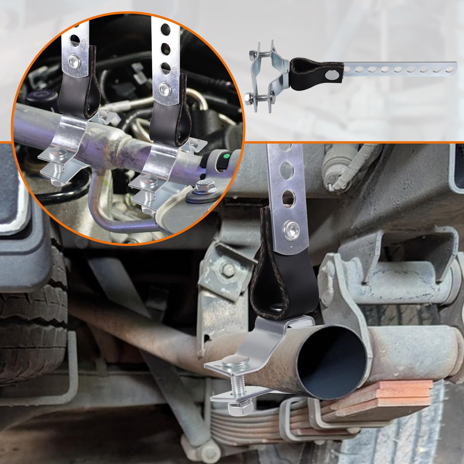 SeSicWe easy-install exhaust hanger promotes quick RV maintenance.