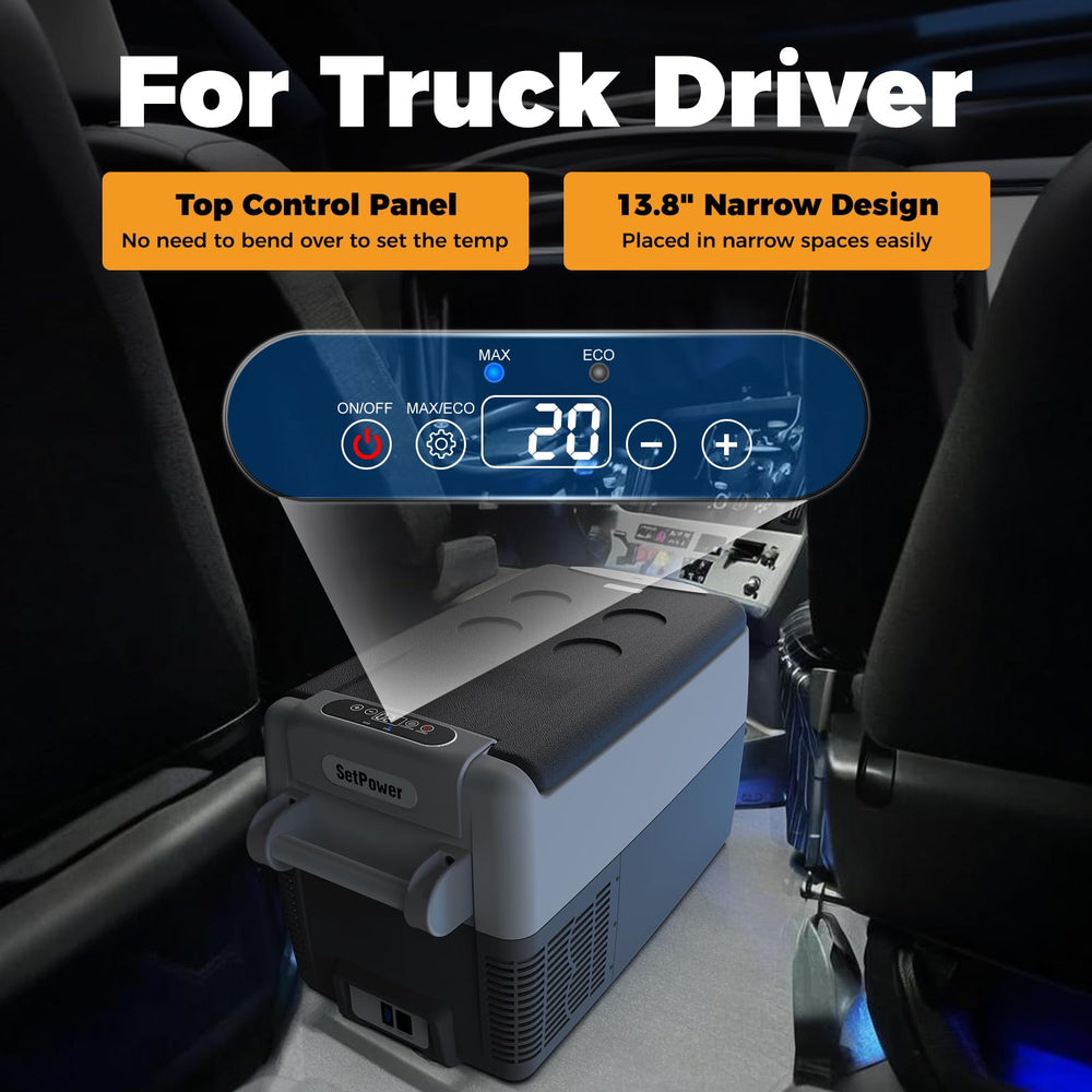 AJ30 interior layout holds cans and snacks, ideal for family trips.