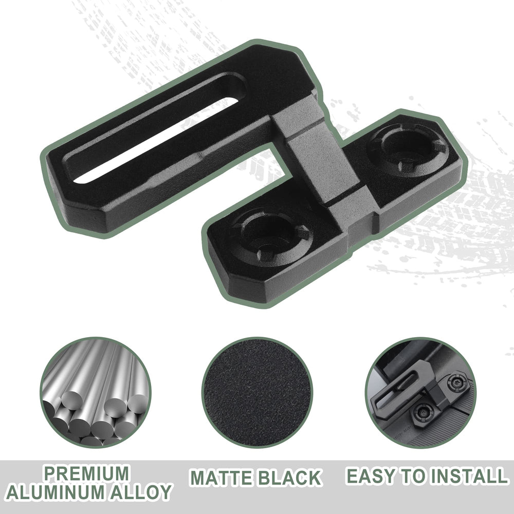 Seven Sparta Bronco light mount showing 1-inch clearance to protect paint during installs.