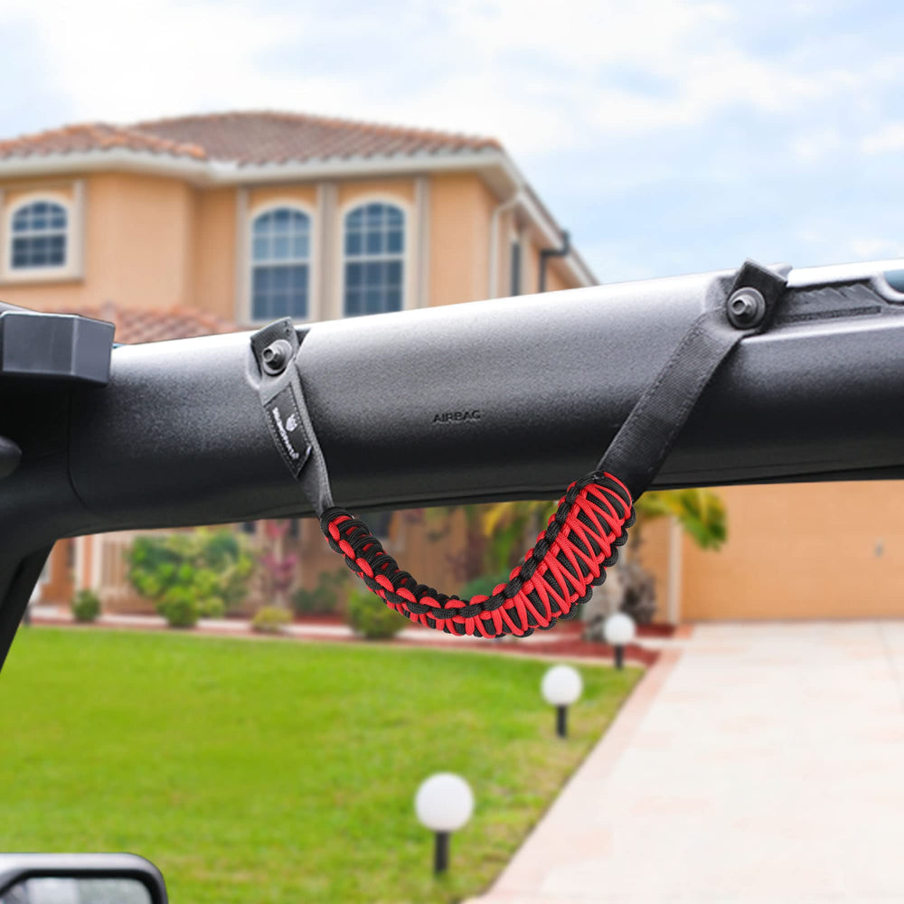 SEVEN SPARTA Bronco grab handle packaging showing four handles included
