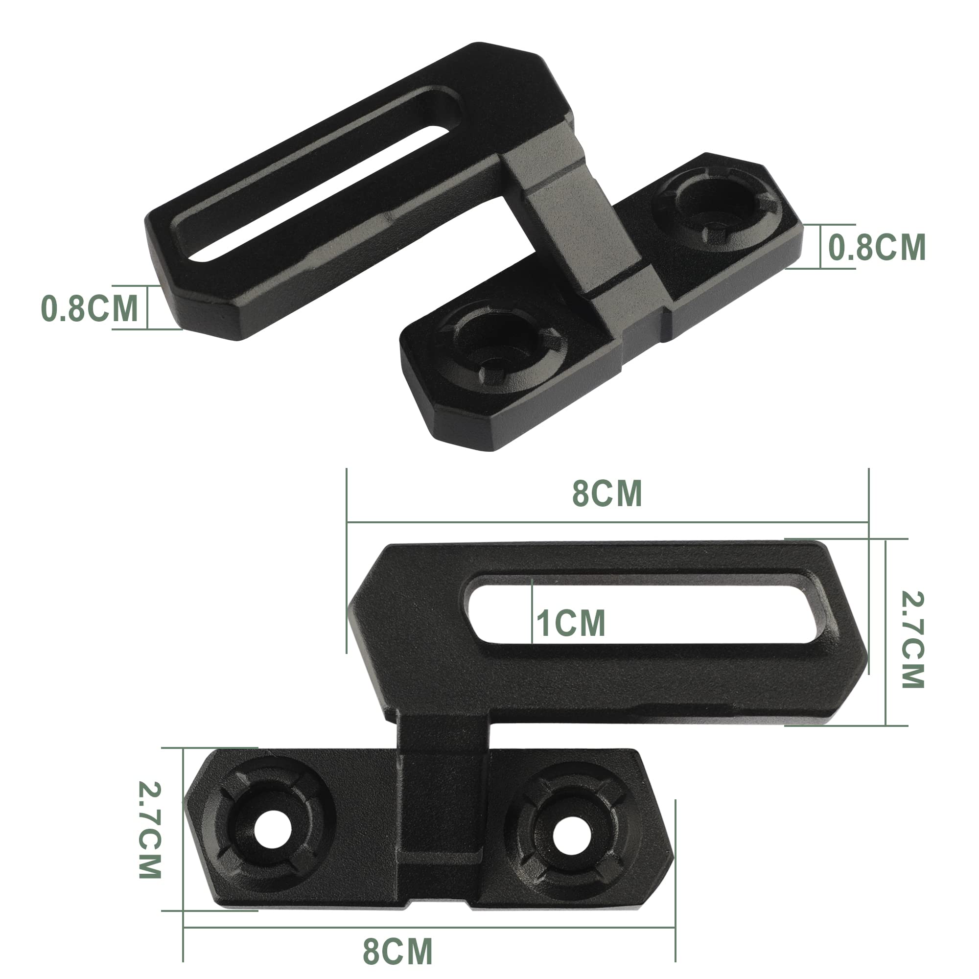 Seven Sparta mount fits 2021-2026 Bronco models, excluding Bronco Sport.