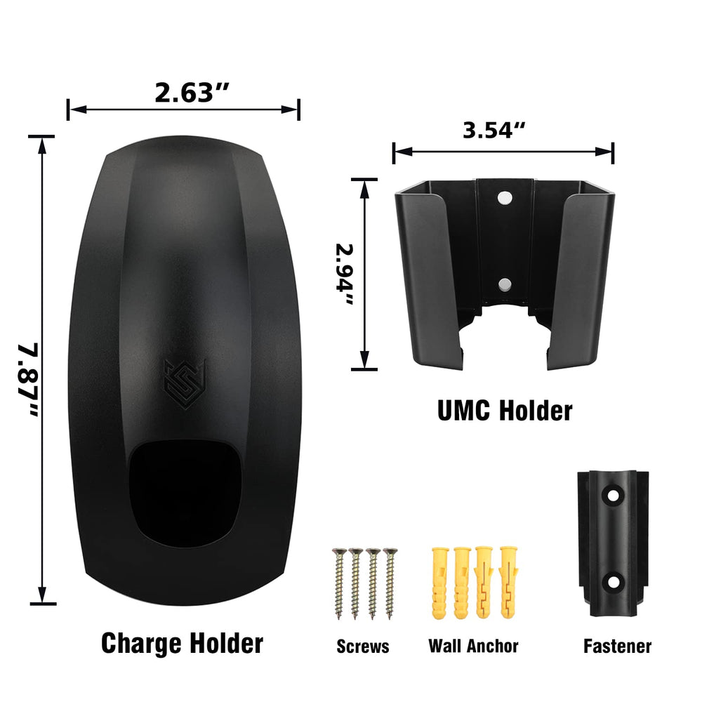 Seven Sparta charging cable holder for Model S cable keeps area tidy