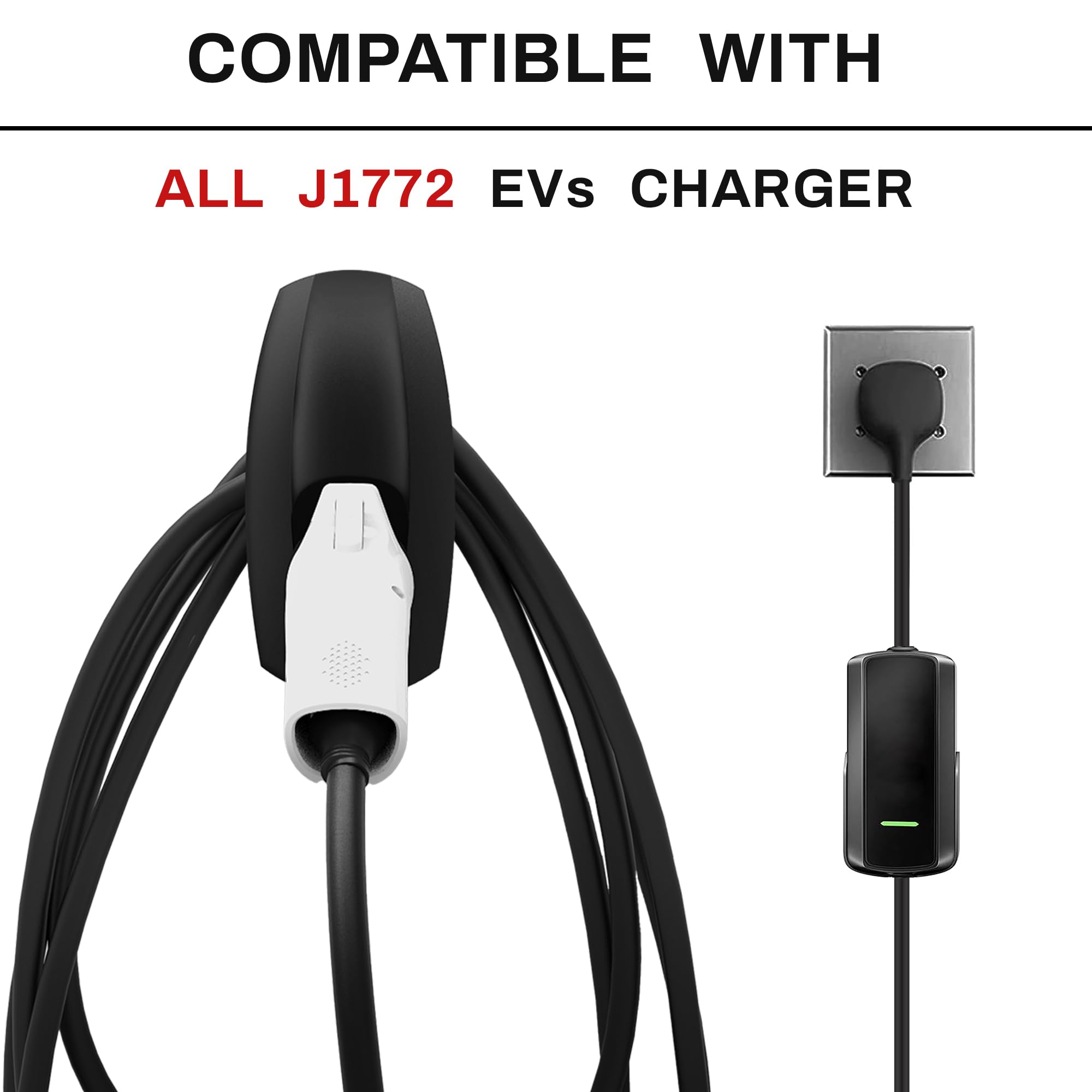 Seven Sparta organizer neatly arranges cables in the garage for safety