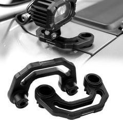 Seven Sparta light mounting brackets on a Jeep Wrangler JL for secure mounting
