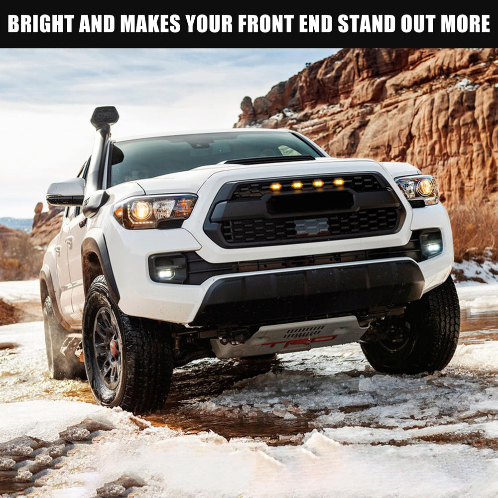 Direct replacement design for 2016-2023 Tacoma TRD Pro grille