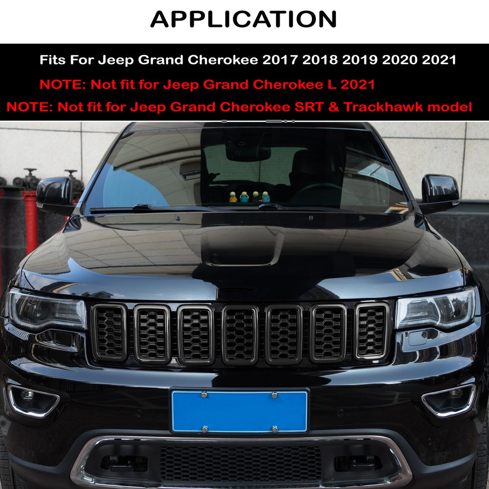 Sevencow adhesive 3M tape installation for Jeep Grand Cherokee—no drilling