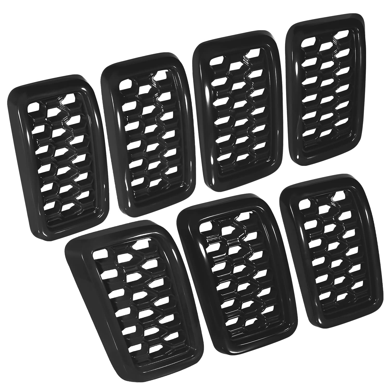 Sevencow easy-install overlay for Jeep Grand Cherokee with 3M tape