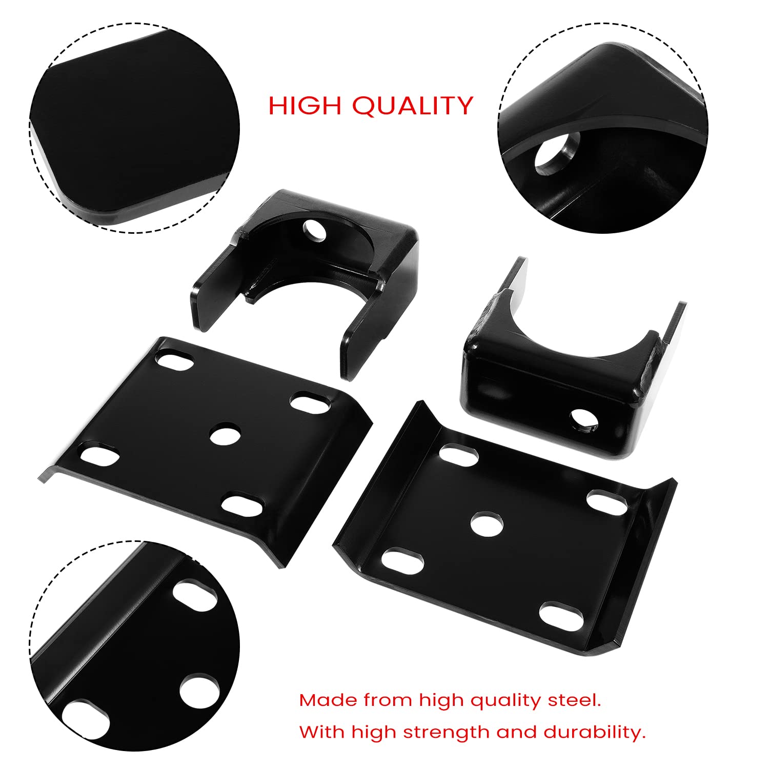 sevencow bump stops with hardware ensure controlled suspension travel