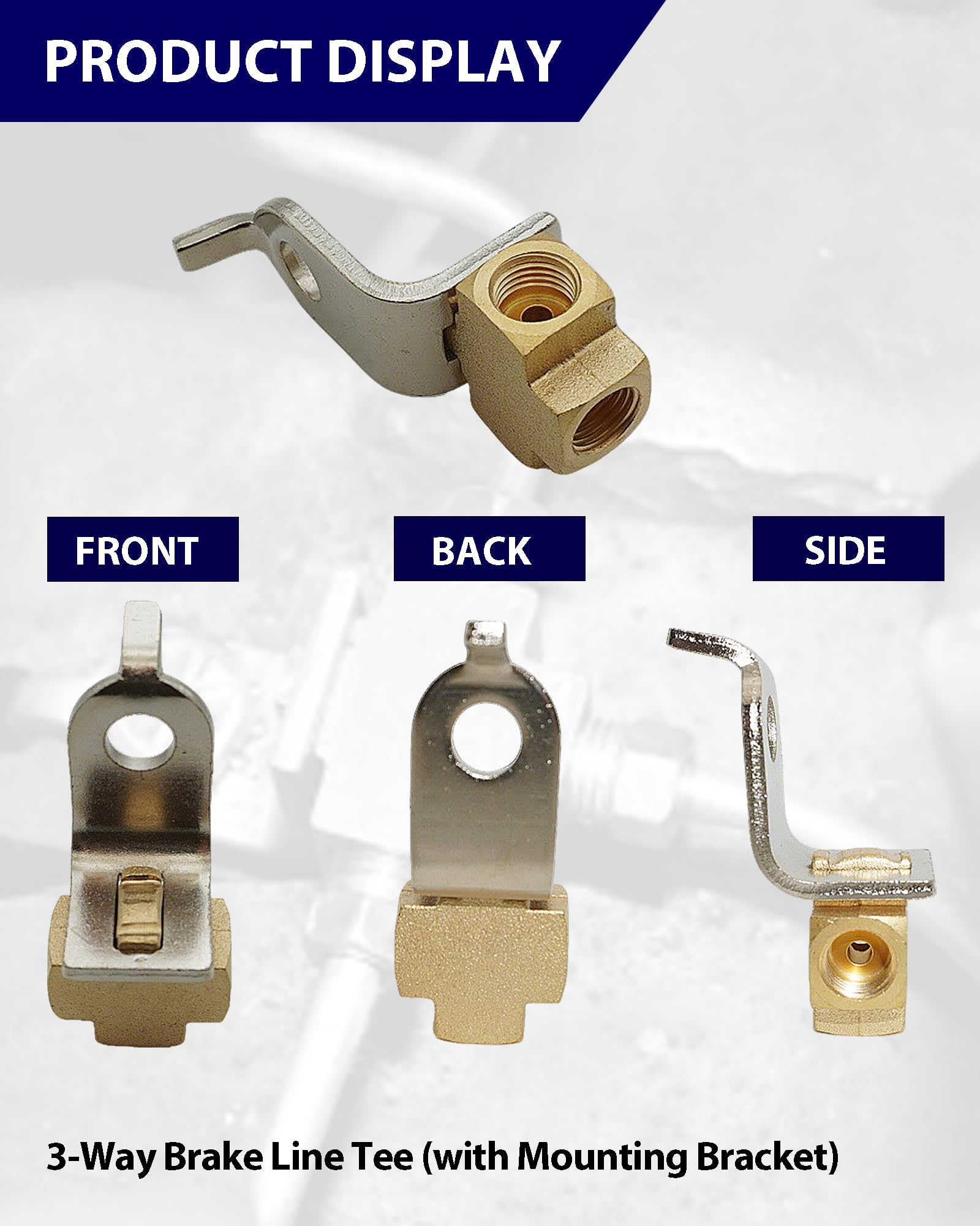 SevnYoko high-pressure brass tee withstands harsh automotive environments.