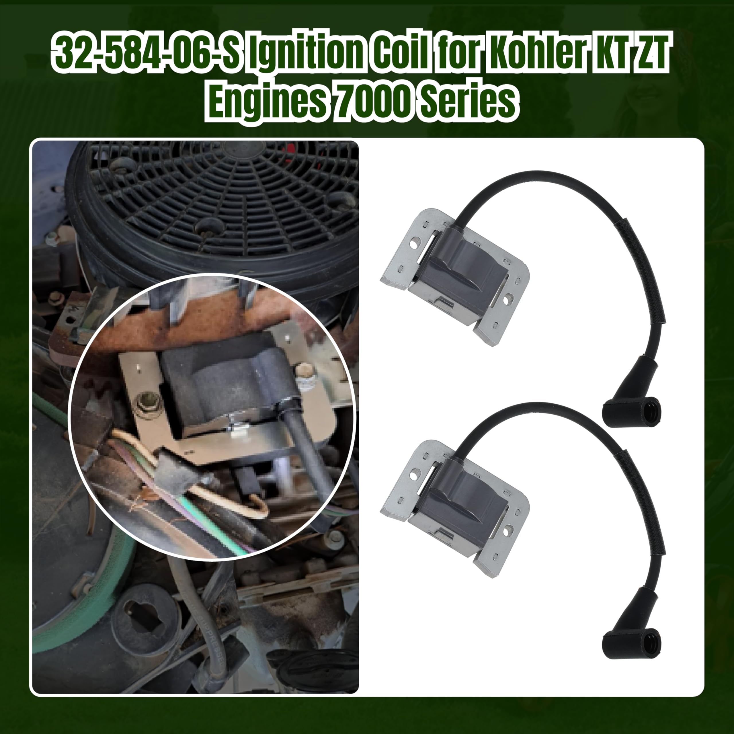 Plug-and-play installation aids quick upgrade of Kohler KT7000 ignition module.
