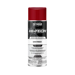 Seymour EN-59 Hi-Tech Engine Spray Paint restores GM red on engines.